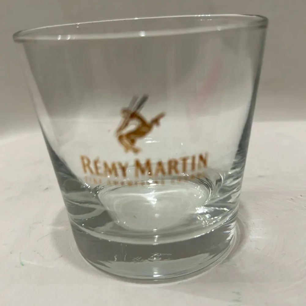 Rémy Martin Brandy Rock Glass 3 1/4 In Tall 3 1/4 In Round Fine Champagne Cognac